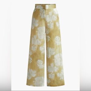 Romance Floral Printed Straight Pants